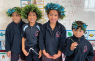 St Anthony’s Catholic School students.
