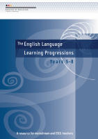 Cover image for ELLP years 5-8 booklet.