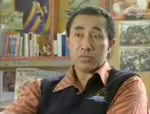 Teacher speaking