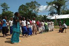 children dancing