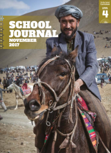 School journal level 4 november 2017 cover image.